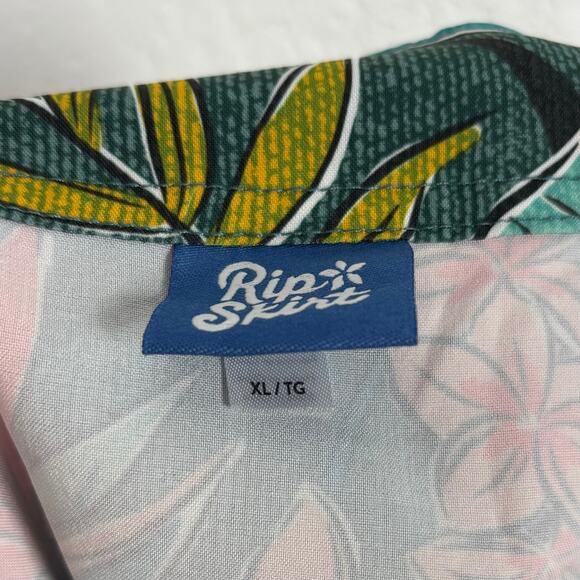 RipSkirt Hawaii Tropical Print Wrap Skirt with Pockets Length 2 Size XL - Picture 3 of 4
